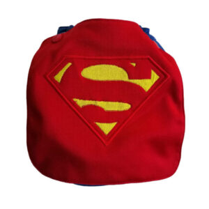 pañal bordado con accesorio bc. superman.