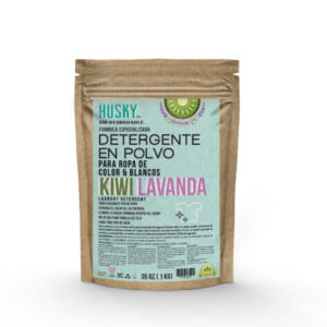 husky detergente kiwi lavanda 1 kg (ropa blanca y de color)