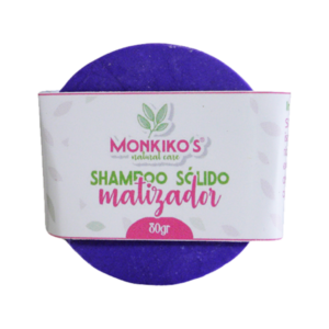 shampoo matizador 80 g MONKIKO'S NATURAL CARE