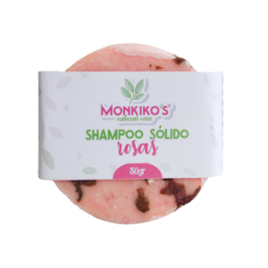 shampoo rosas 80 g MONKIKO'S NATURAL CARE