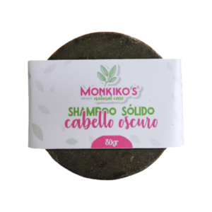 shampoo cabello oscuro 80 g MONKIKO'S NATURAL CARE